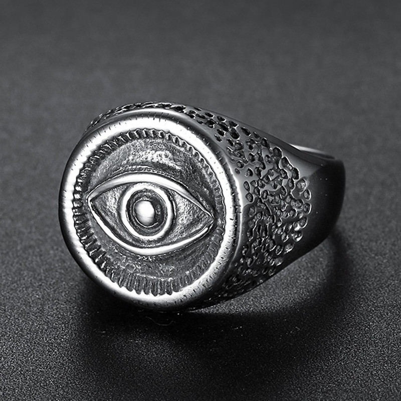 Men Accessories Egypt - Anelli in acciaio inossidabile intagliato con