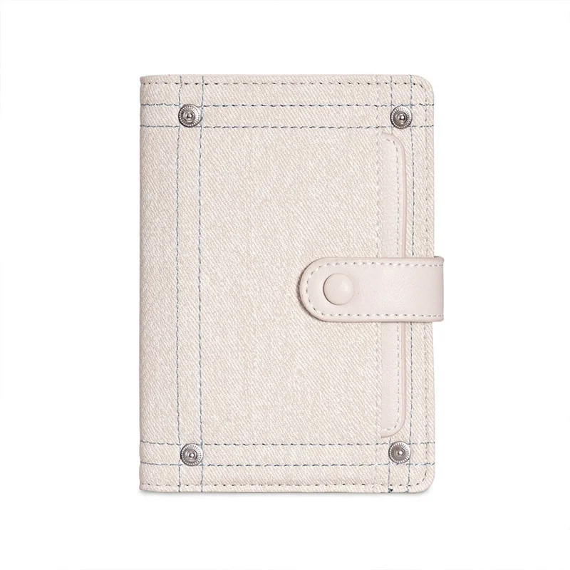 Men'S Accessories Case - Portafoglio Vintage Blu da Donna per