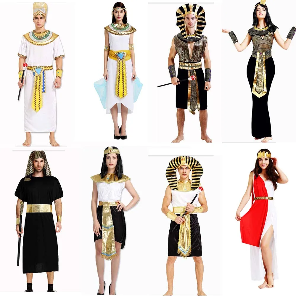 Men Accessories Egypt - Costume da Faraone dell'Antico Egitto, Set