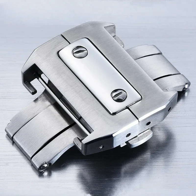 Men'S Accessories Cartier - Fibbia a Farfalla Antiallergica in Acciaio