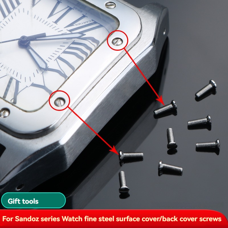 Men'S Accessories Cartier - Per Cartier Santos quadrante dell'orologio copertura