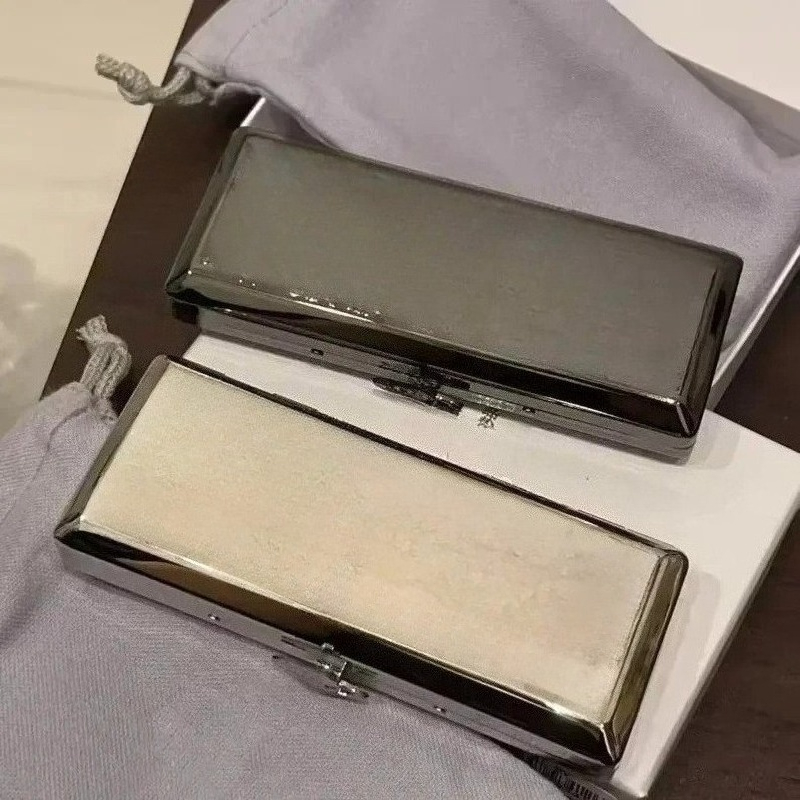 Men'S Accessories High End - Portasigarette Portatile di Lusso in Lega
