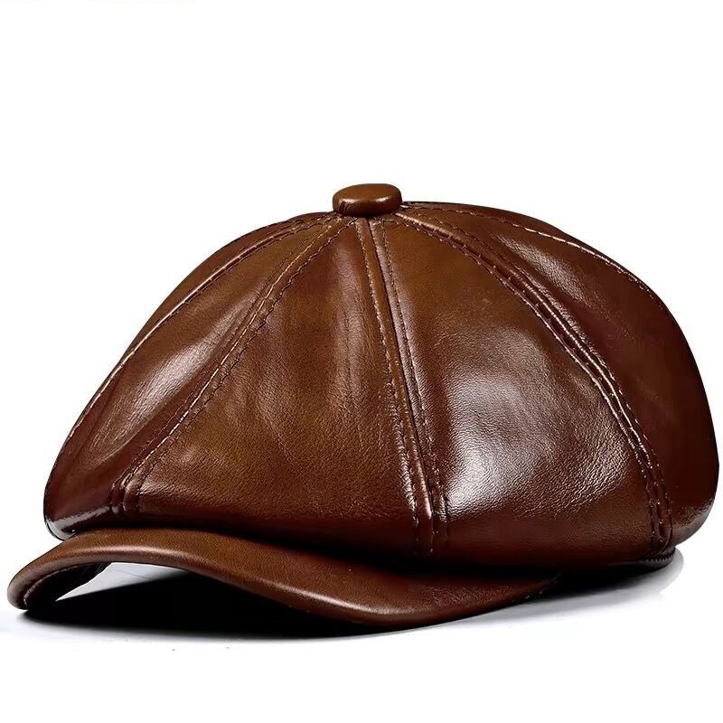Men Accessories Brands - Primavera nuovo cappello in vera pelle