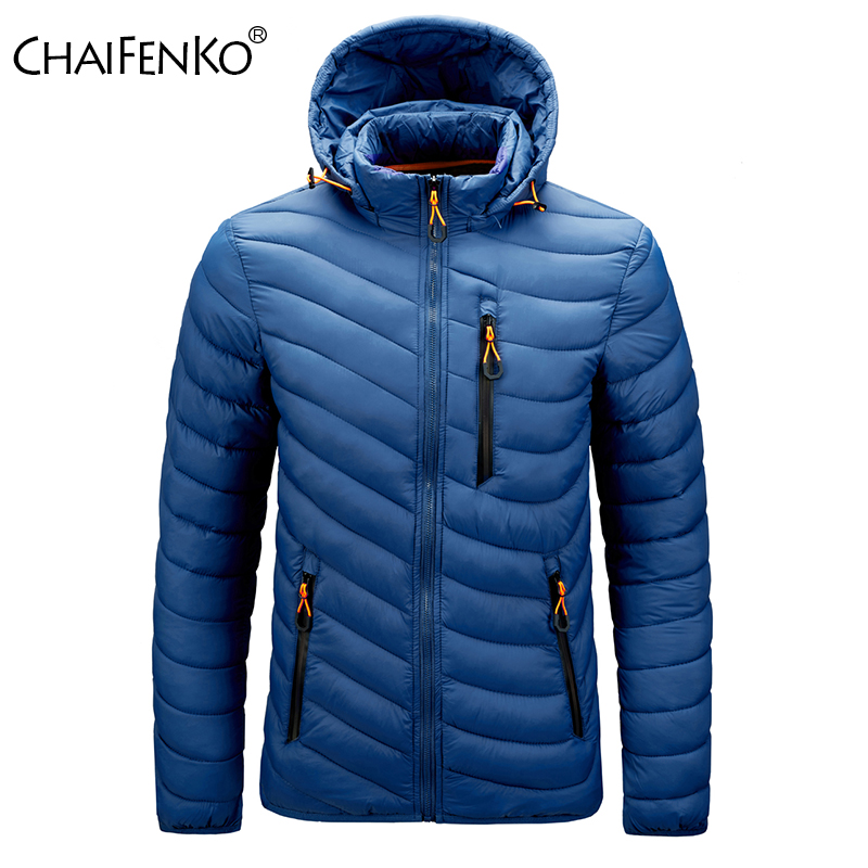 Men Accessories Brands - CHAIFENKO Marca Inverno Caldo Giacca Impermeabile