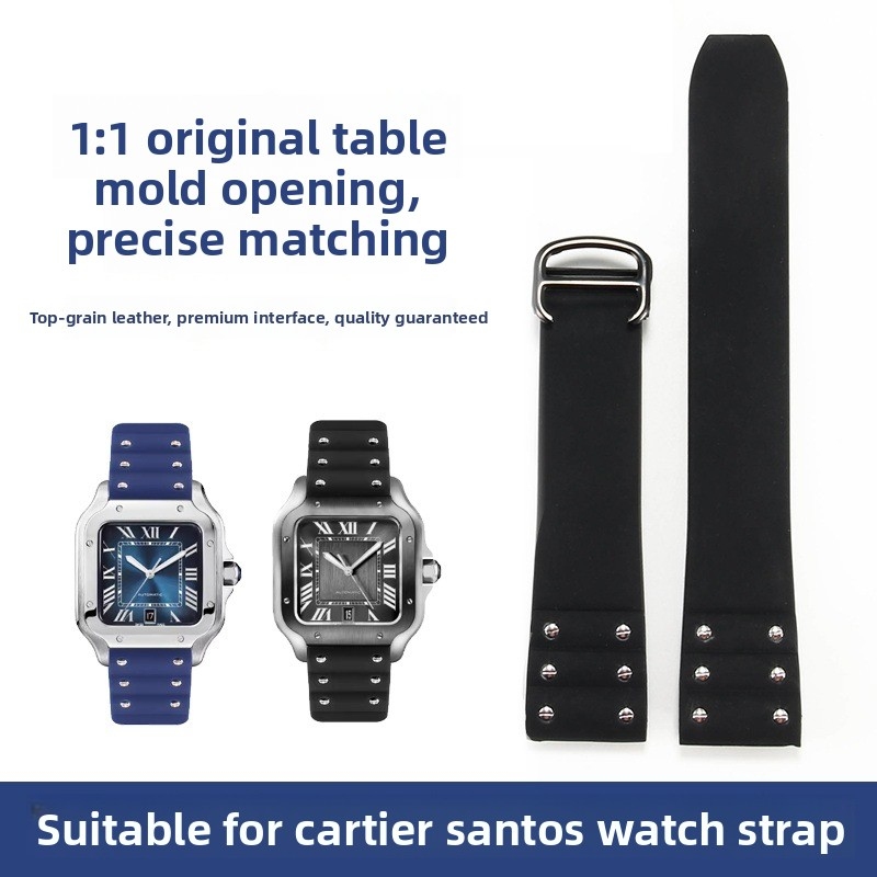Men'S Accessories Cartier - Cinturino di ricambio in morbido silicone