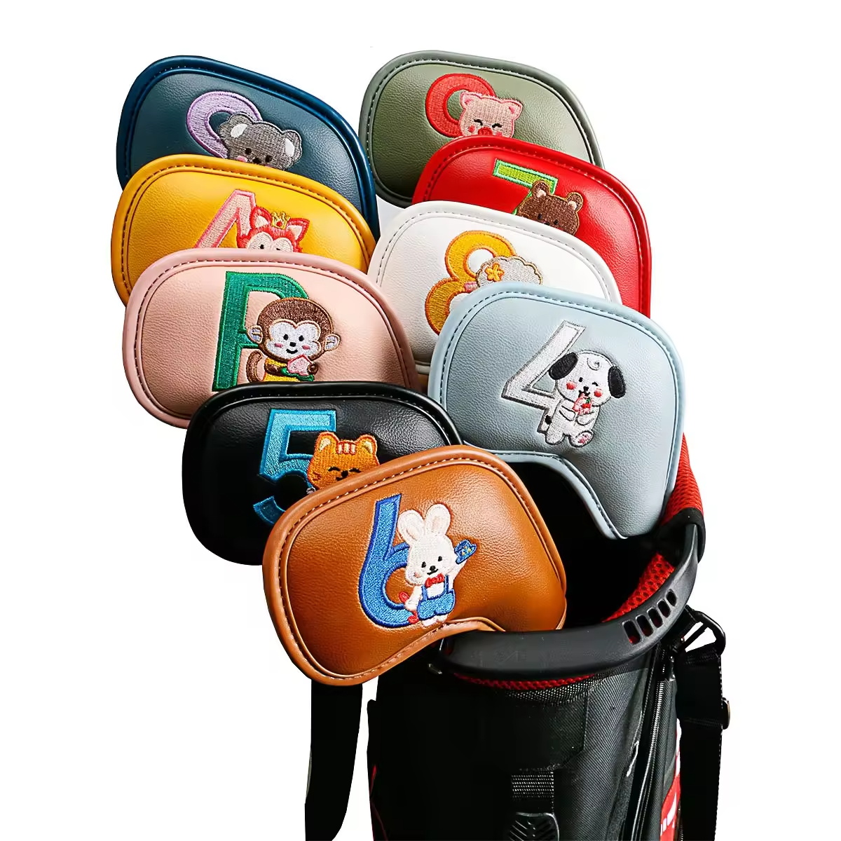 Men Accessories Style - Set di 9 Copritesta per Ferri