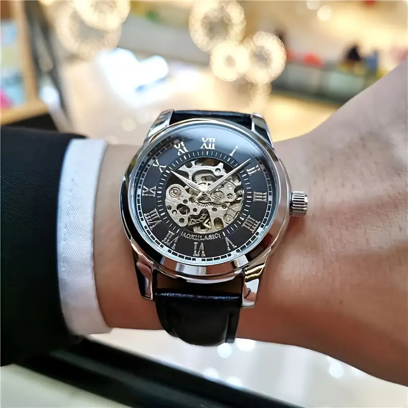 Men Accessories Elegant - Elegante orologio meccanico automatico da uomo