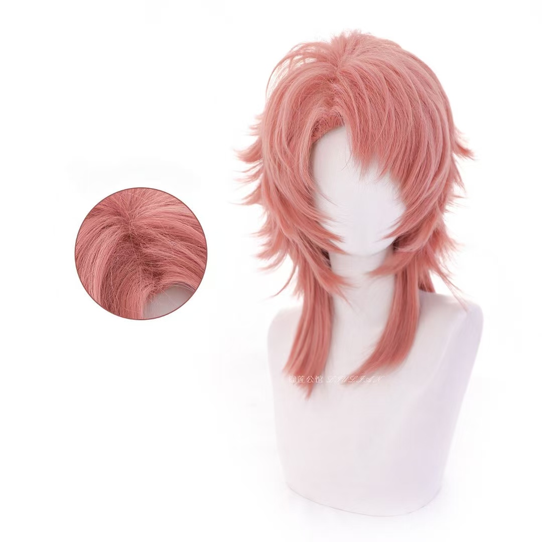 Parrucca Cosplay Sabito Rosa A - Men Accessories Style recensione e prezzo