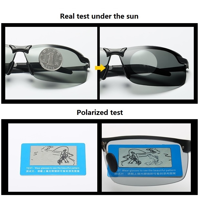 Occhiali da Sole Fotocromatici - Sunglasses Polarized Men recensione e prezzo