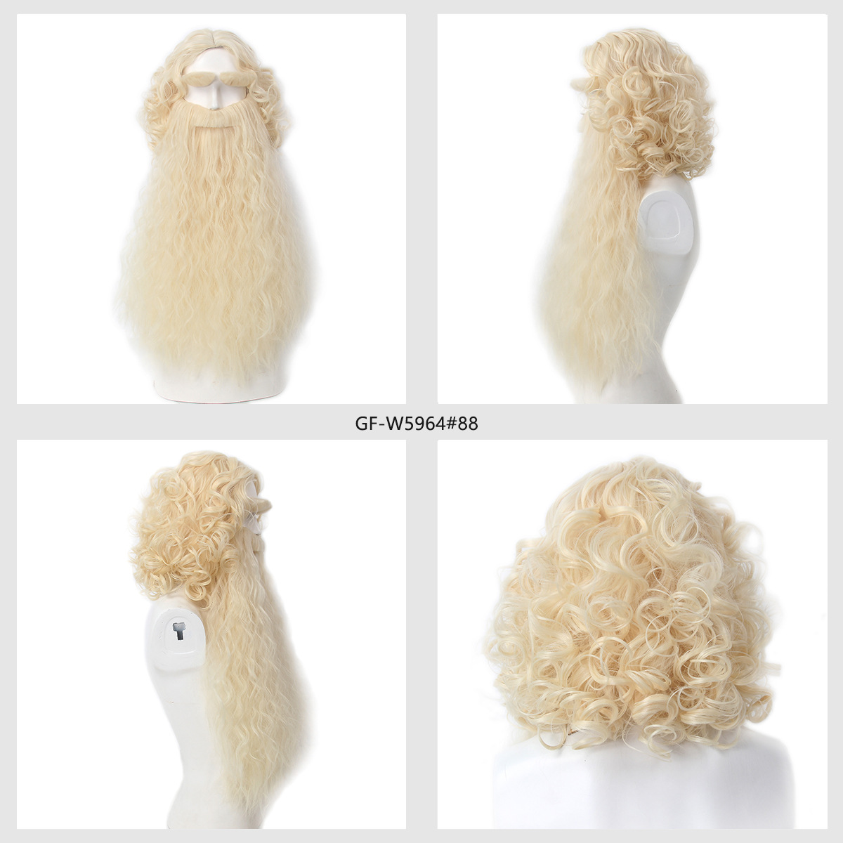 Parrucca per capelli di Babbo  - Men Accessories Style recensione e prezzo