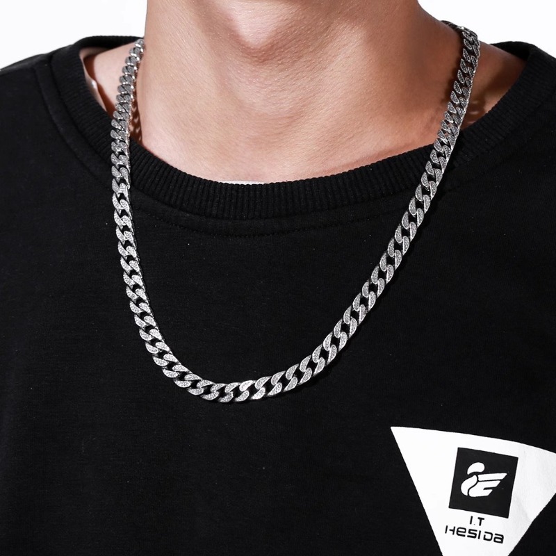 Collana a Catena Cubana con St - Men'S Accessories Instagram recensione e prezzo