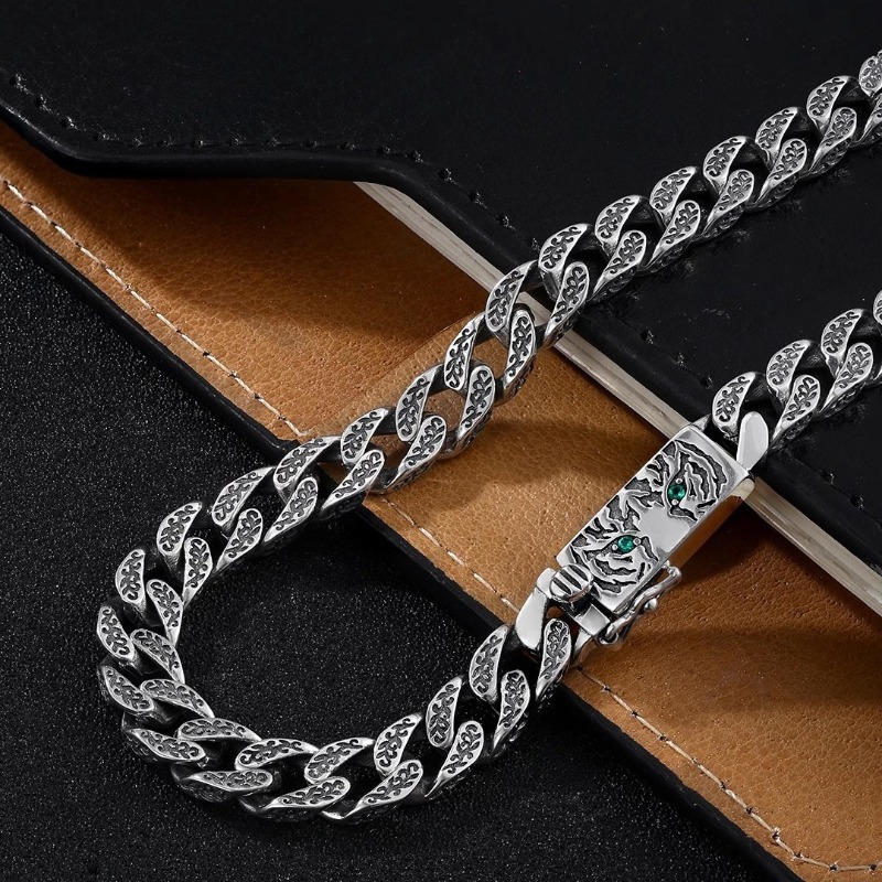 Collana a Catena Cubana con St - Men'S Accessories Instagram recensione e prezzo