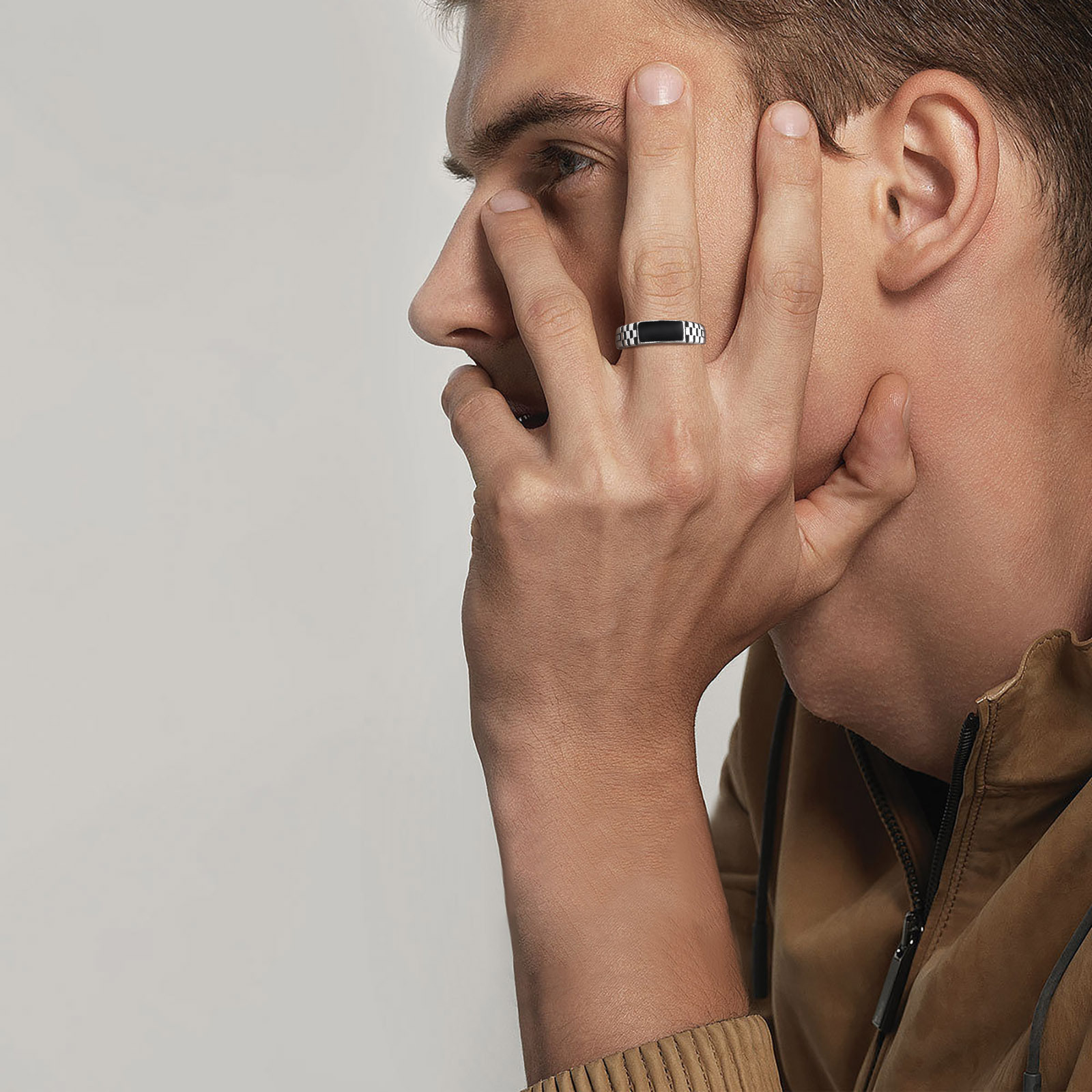 Anelli aperti da uomo Vnox, an - Signet Ring Men recensione e prezzo