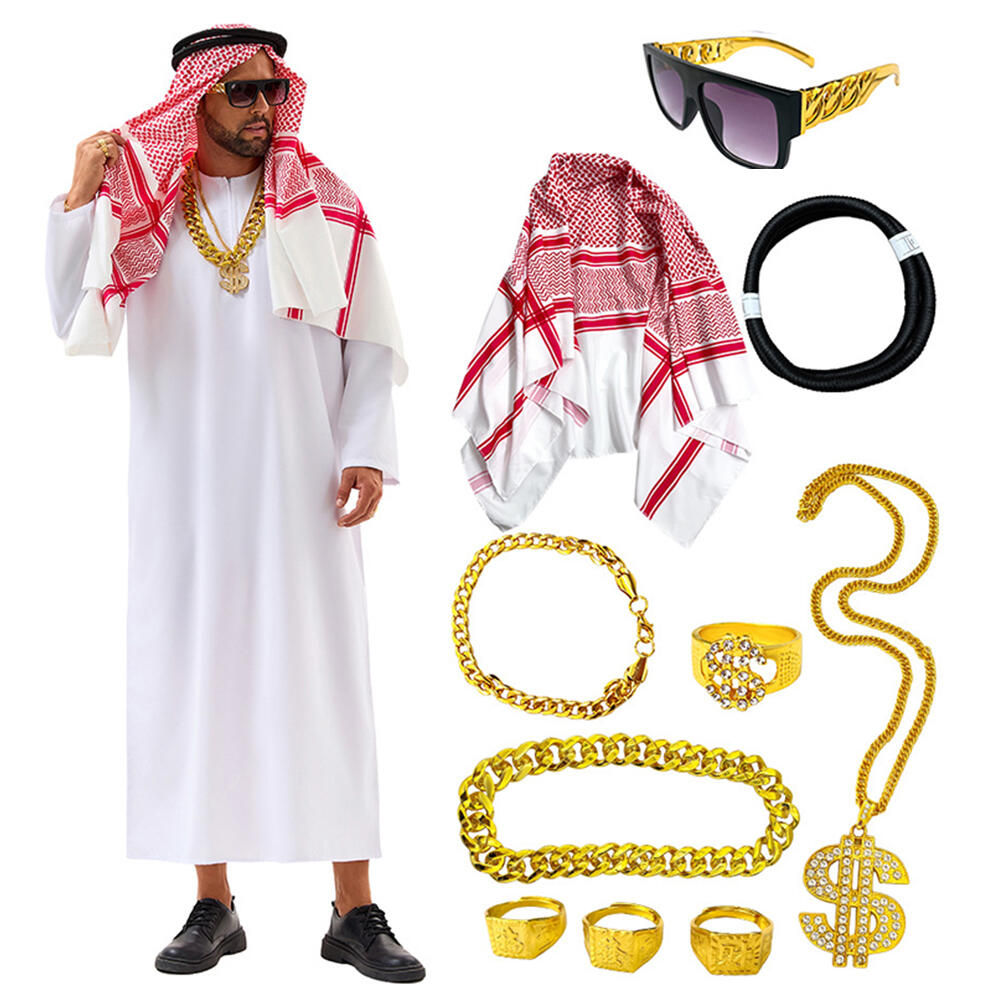 Costume arabo Dubai Uae Sheik  - Men Accessories Uae recensione e prezzo