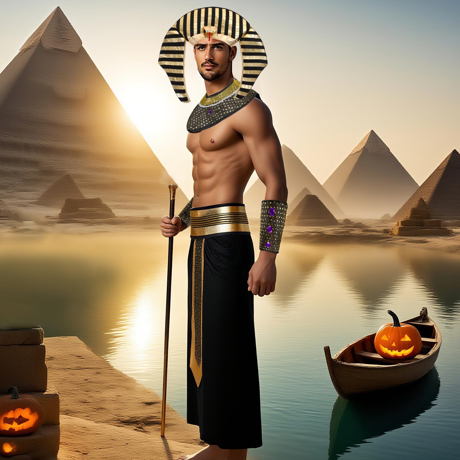 Accessori per costumi Cleopatr - Men Accessories Egypt recensione e prezzo