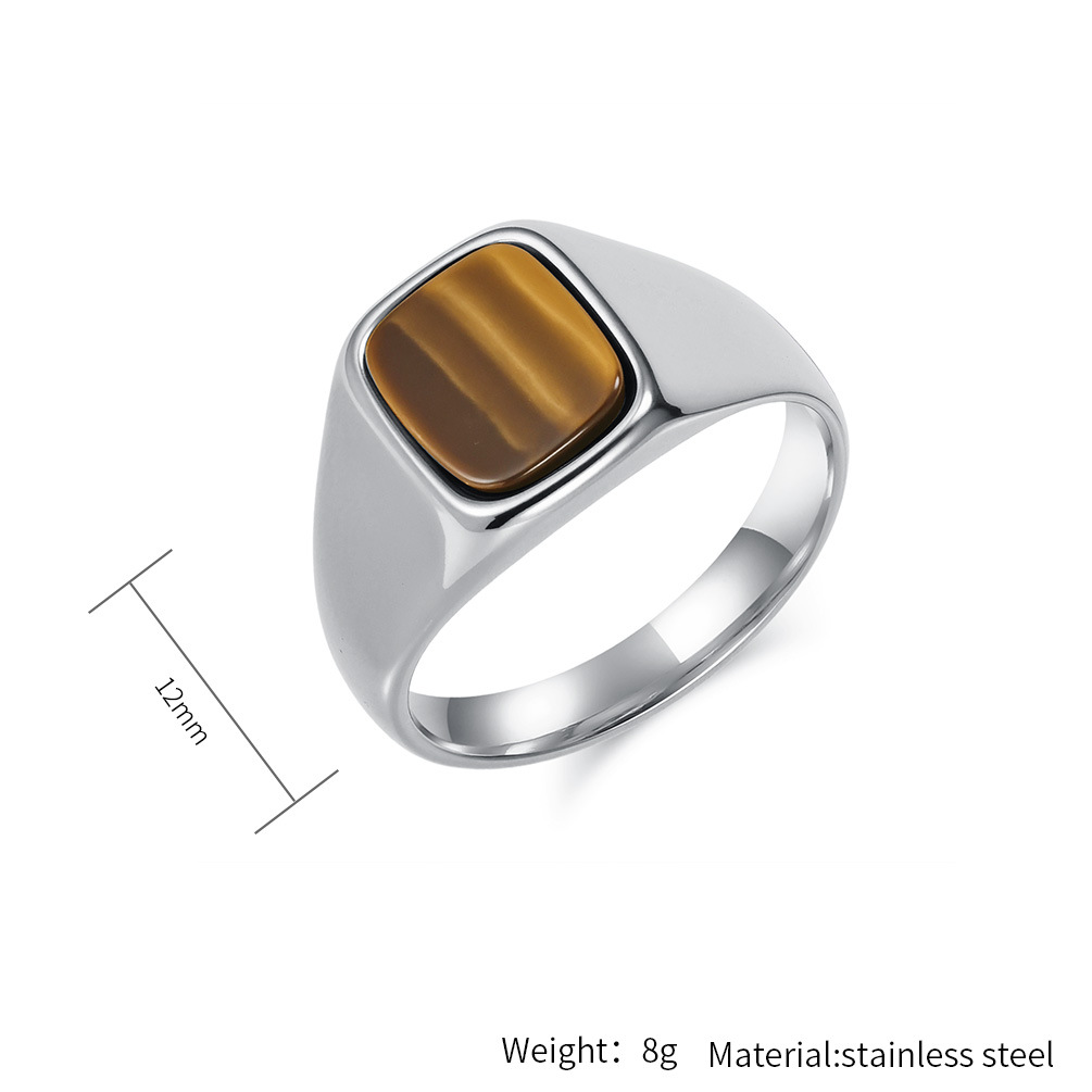 Nuovo Anello Sigillo da Uomo i - Signet Ring Men recensione e prezzo