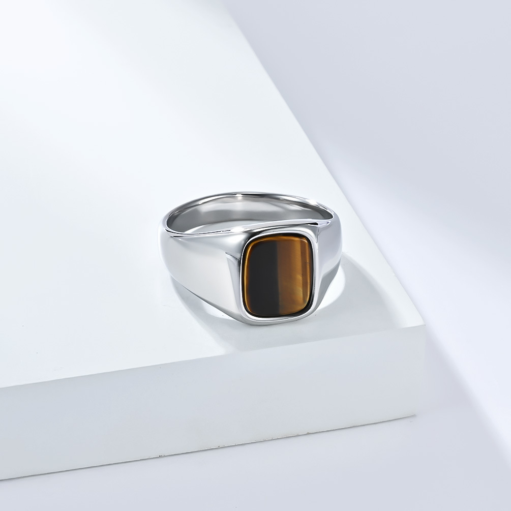 Nuovo Anello Sigillo da Uomo i - Signet Ring Men recensione e prezzo