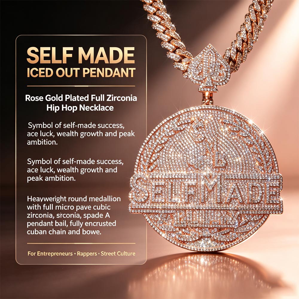Collana 3D Blingbling Iced Out - Men Accessories Style recensione e prezzo