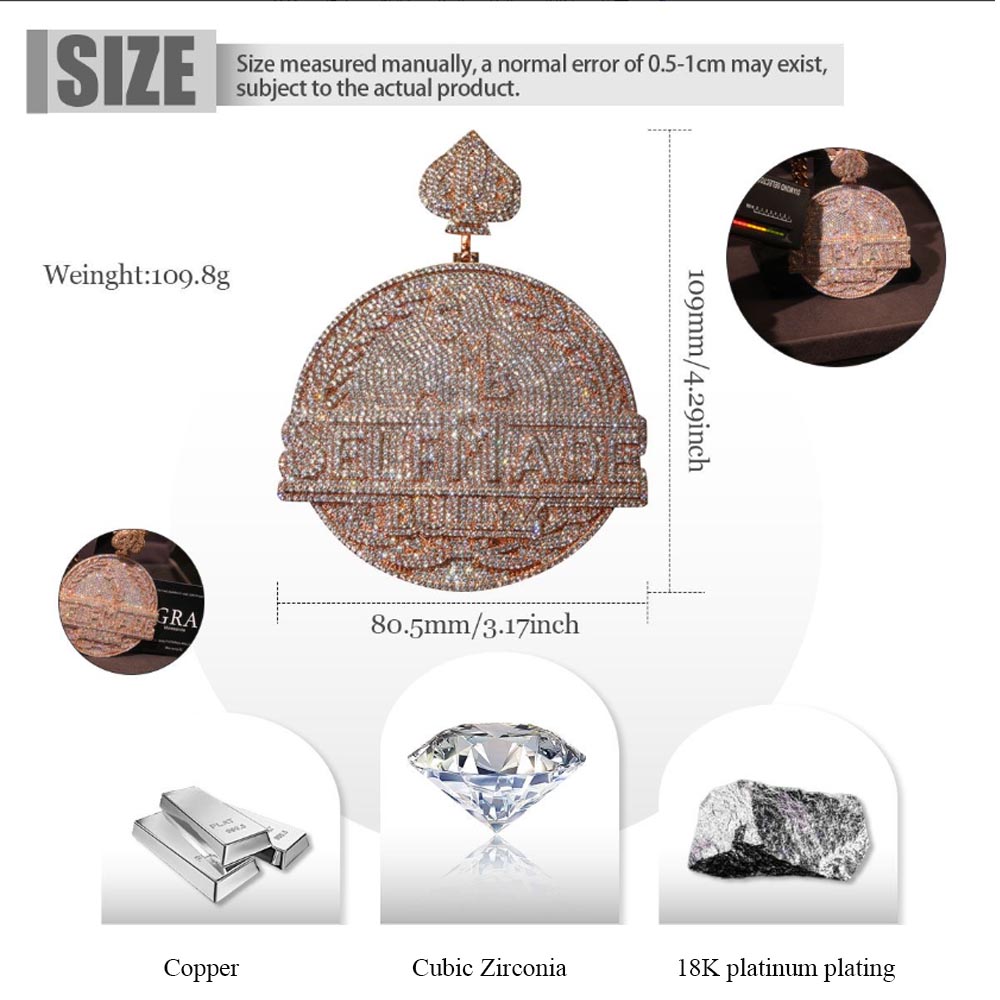 Collana 3D Blingbling Iced Out - Men Accessories Style recensione e prezzo
