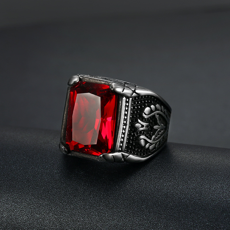 Argento Degli Uomini di colore - Signet Ring Men recensione e prezzo