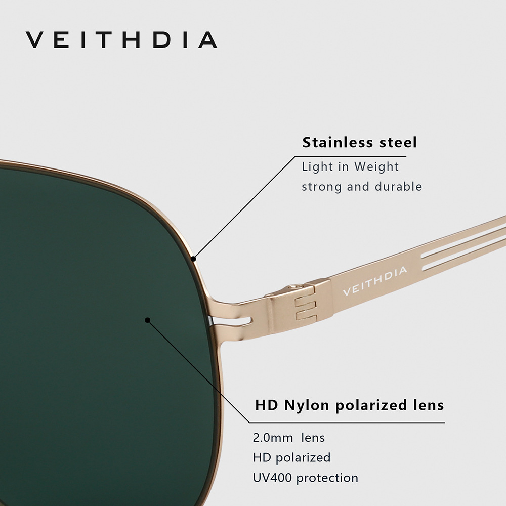 VEITHDIA Occhiali da sole da p - Sunglasses Polarized Men recensione e prezzo