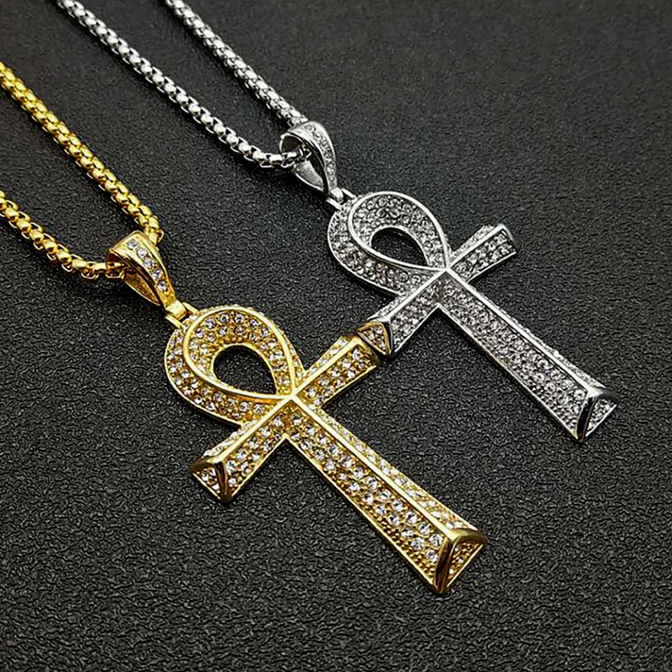 Collane con ciondolo croce Ank - Men Accessories Egypt recensione e prezzo
