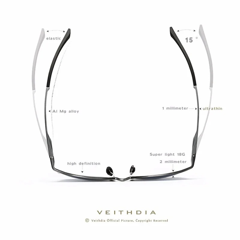 VEITHDIA Occhiali da sole pola - Sunglasses Polarized Men recensione e prezzo