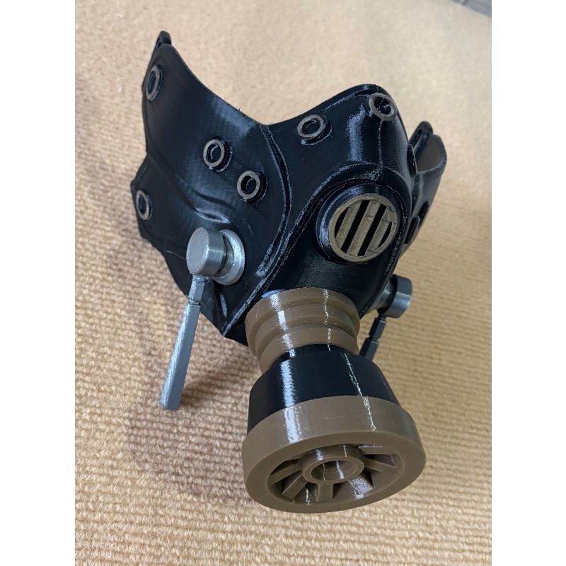 Maschera Antigas Nera Stampata - Men Accessories Korea recensione e prezzo