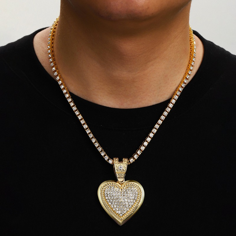 Collana con ciondolo a forma d - Men'S Accessories Instagram recensione e prezzo