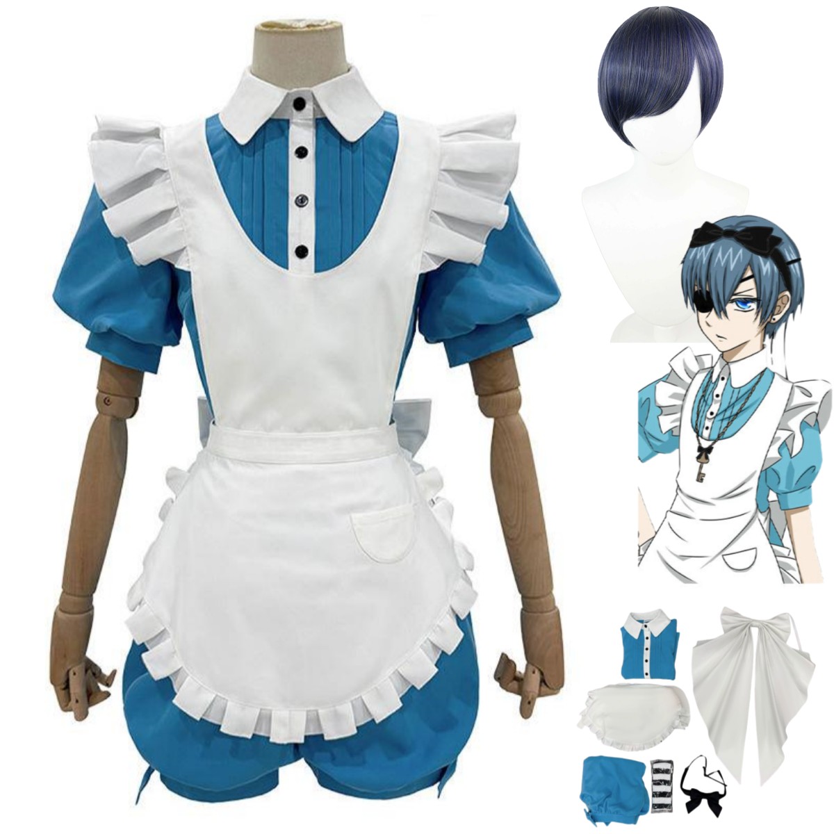 Costume Cosplay Anime Ciel Pha - Men Accessories Korea recensione e prezzo