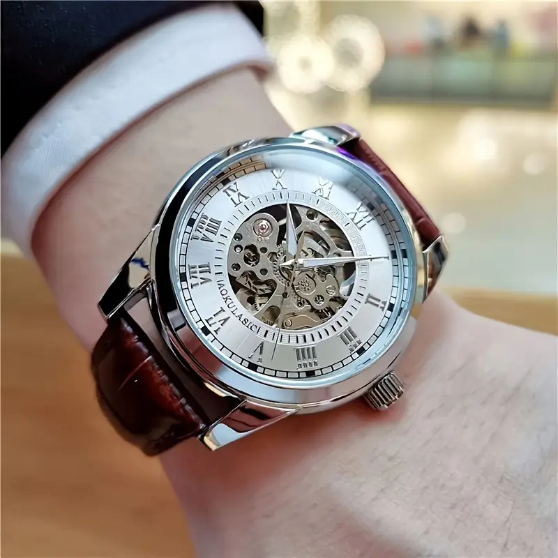 Elegante orologio meccanico au - Men Accessories Elegant recensione e prezzo