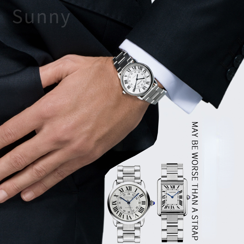 Cinturino per orologio in acci - Men'S Accessories Cartier recensione e prezzo