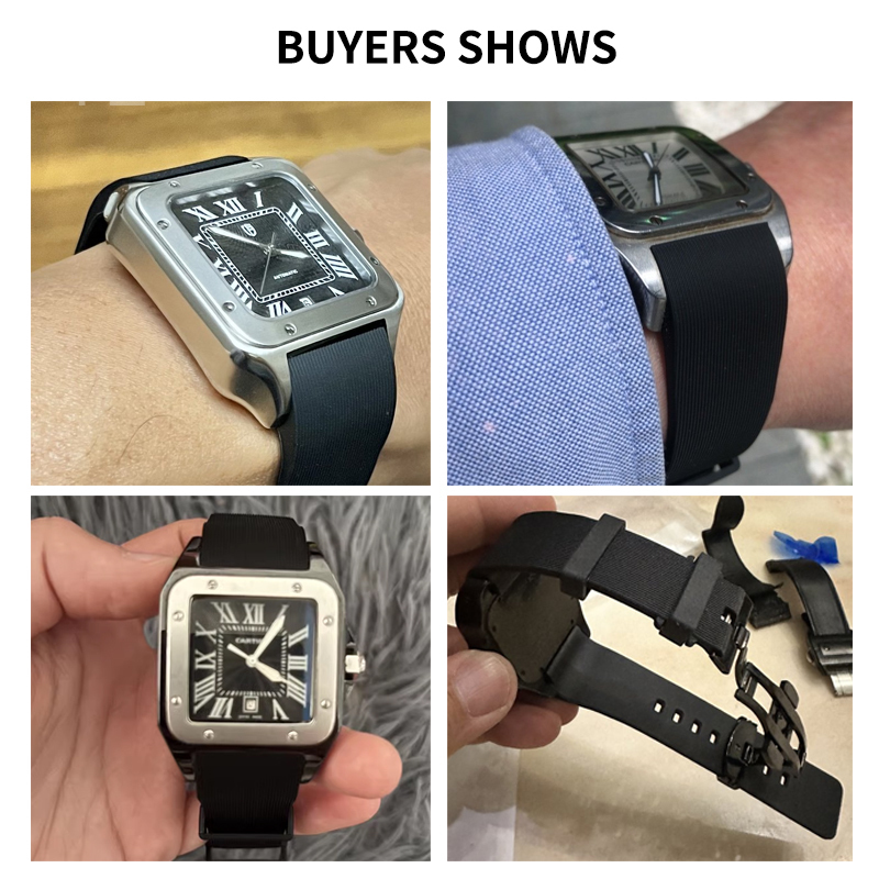 Cinturino per orologio in sili - Men'S Accessories Cartier recensione e prezzo