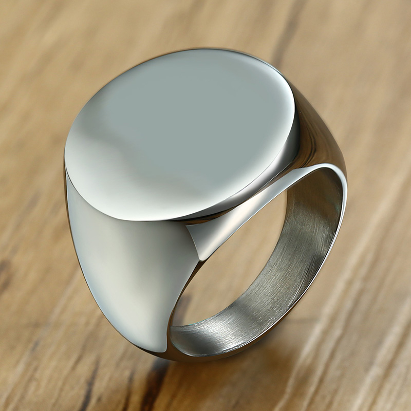 Vnox elegante modello caratter - Signet Ring Men recensione e prezzo